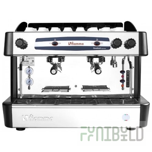 Coffee machine RST, SA t.m. FIAMMA series Quadrant 2 DSP TC BLACK (2 high groups, automatic, display)