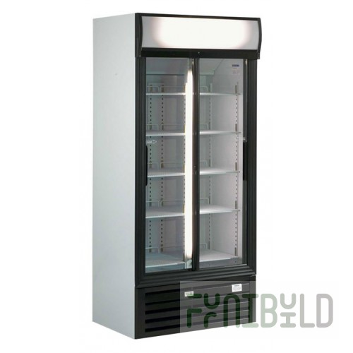 Refrigerated cabinet Tefcold SLDG 600 glass sliding door