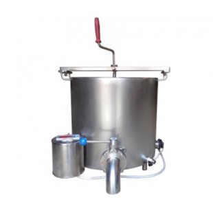 Cheese factory-pasteurizer Gradient 50 l with mixer