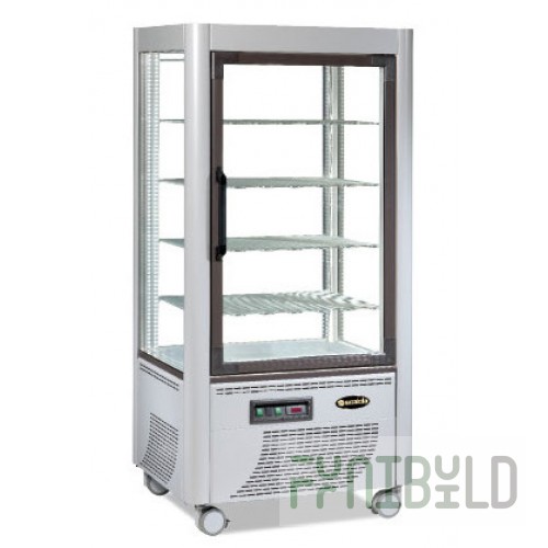 Freezer display case Scaiola 540 BT Argento vertical