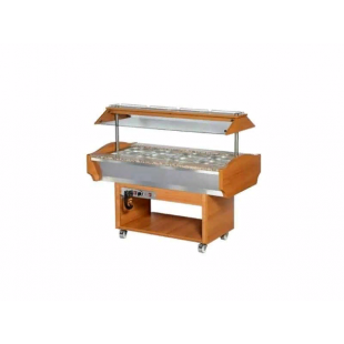 Salad bar thermal Eqta SB 4H (Walnut)