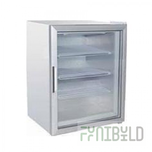 Freezer cabinet Forcool SD100G, glass door