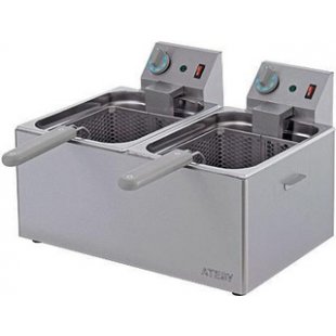 Electric deep fryer Atesi Panda-EURO-2x1/2