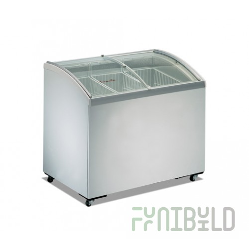Chest freezer Caravell Derby EK-37C curved glass