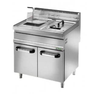 Gas deep fryer Fimar SFM/20DM floor-standing