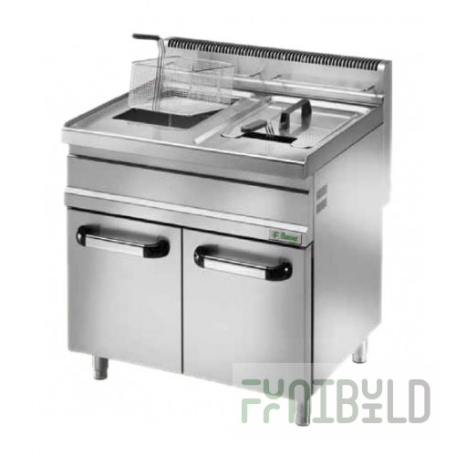 Gas deep fryer Fimar SFM/20DM floor-standing