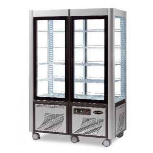 Refrigerated display case Scaiola 800 F Argento vertical