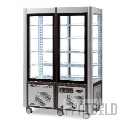 Refrigerated display case Scaiola 800 F Argento vertical