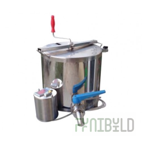 Cheese maker-pasteurizer Gradient 30 l with manual stirrer