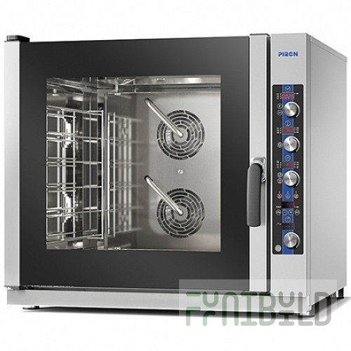 Combi steamer PIRON PF9106D (6 GN1/1 or 600x400, 10.5 kW, 920x900x840)
