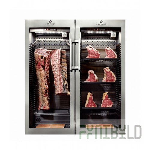 Dry ager DX 1000 DOUBLE meat maturing cabinet