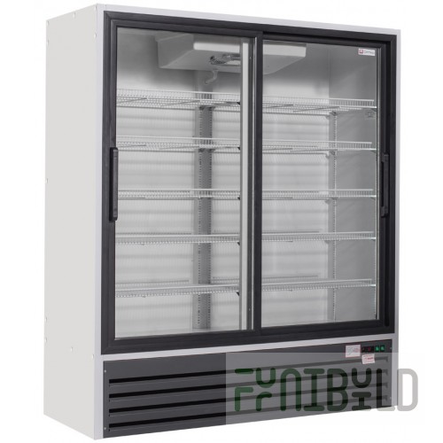 Refrigerated cabinet Optima coupe 14M glass door, compartment