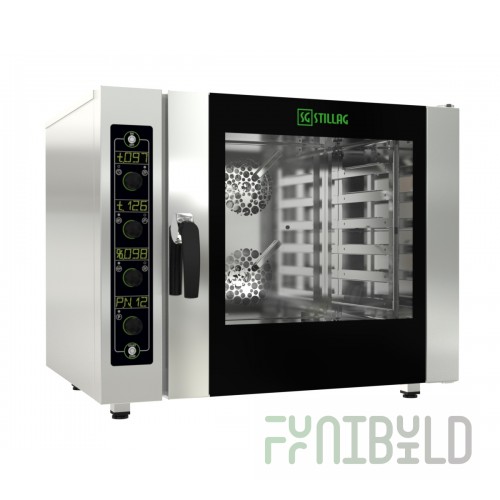 Injector steam convection oven Stillag STI-6-1/1