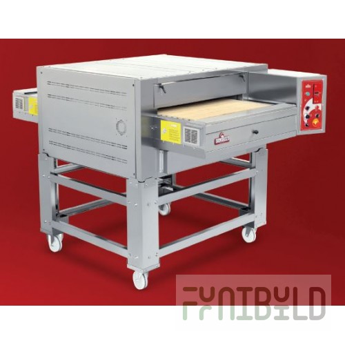 Pizza oven conveyor electric Italforni TS Y010 (TSA + STSA1) with digital panel, sensor, stand