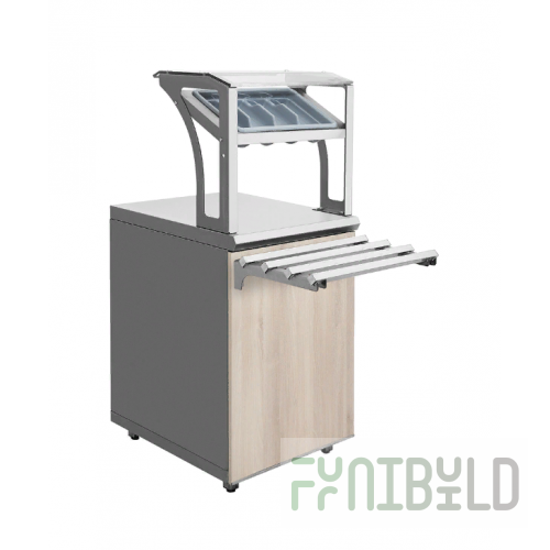 Counter for cutlery and trays Luxstahl PP-600 (7 color options)