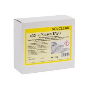 Cleaning agent in tablets Solclean 433 2-Phasen tabs