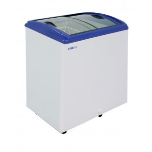 Chest freezer Italfrost CF200C curved glass