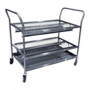 Trolley for drying plates Abat TST-100-4