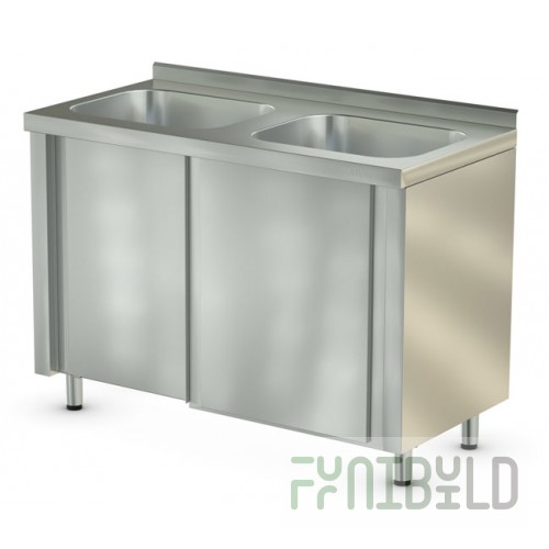 Table-cabinet with bath Atesi STM-2/1200/600
