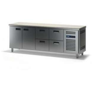 Refrigerated table TMM SHSB-K-1/2D-4Ya (2280x600x870)