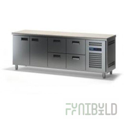 Refrigerated table TMM SHSB-K-1/2D-4Ya (2280x600x870)