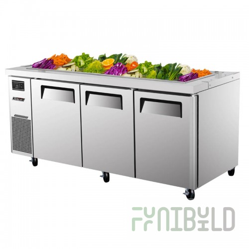 Refrigerated salad bar table Turbo Air KSR18-3-700