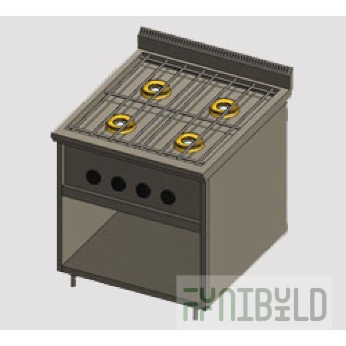 Gas stove Vulcan PRG-IIA-4M Standart 822409