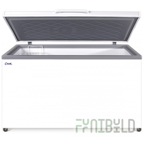 Chest freezer Snezh MLK-700 stainless steel blind lid