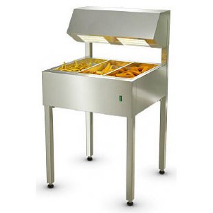 Bain-marie for French fries Atesi MF-655/3