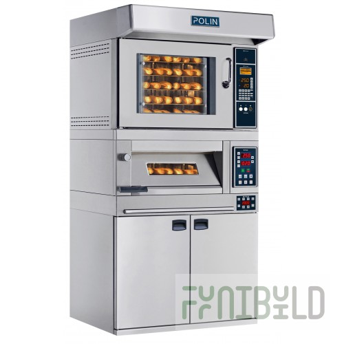 Combined oven WIND and STRATOS series (convection and deck) POLIN Tipe B