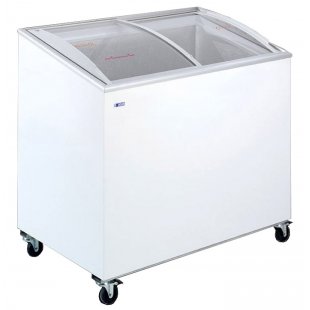 Chest freezer Ugur UDD 300 SCEB curved glass
