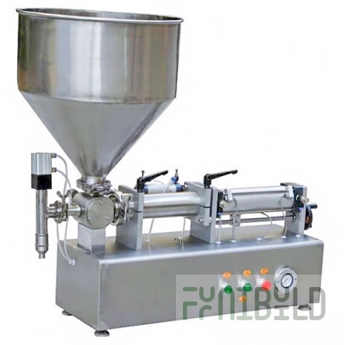 Tabletop piston dispenser for pasty products Hualian PPF-500T