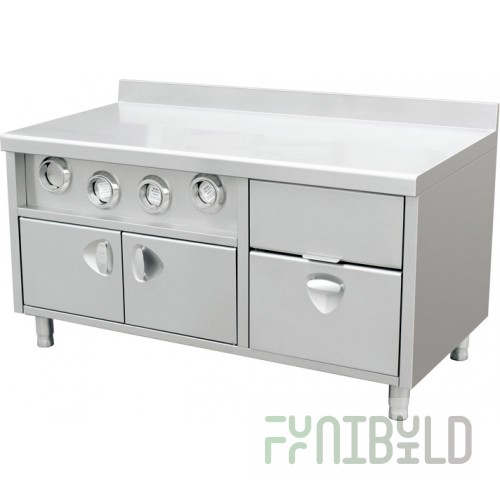 Closed counter table Kocateq DH150
