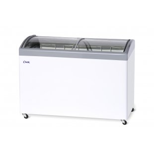 Freezer chest Snezh MLG-400 bent glass