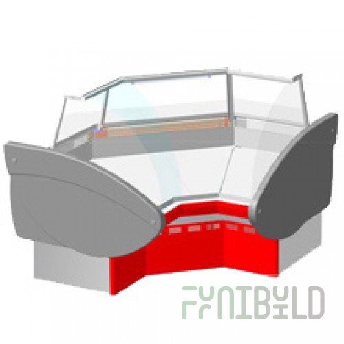 Refrigerated display case VHS-UV Ilet' corner internal