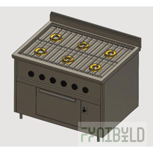 Gas stove Vulcan PRG-IIA-8M DSh Standart 82413