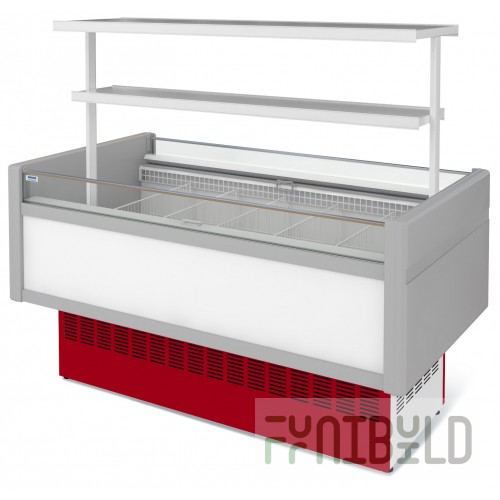 Refrigerated display case Kupets VHNo-3.6 (with superstructure)