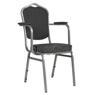 Chair on a metal frame Hit 20mm with armrests