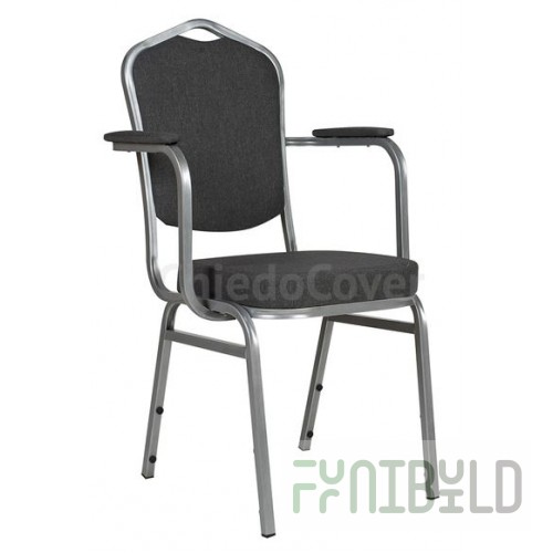 Chair on a metal frame Hit 20mm with armrests