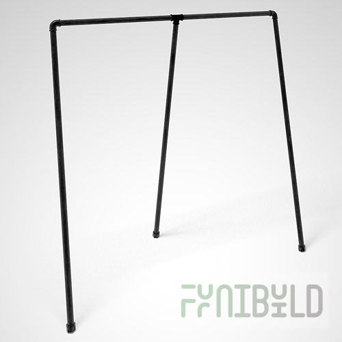 FIT 057A V2 - Inclined hanger (rail) (3 supports)