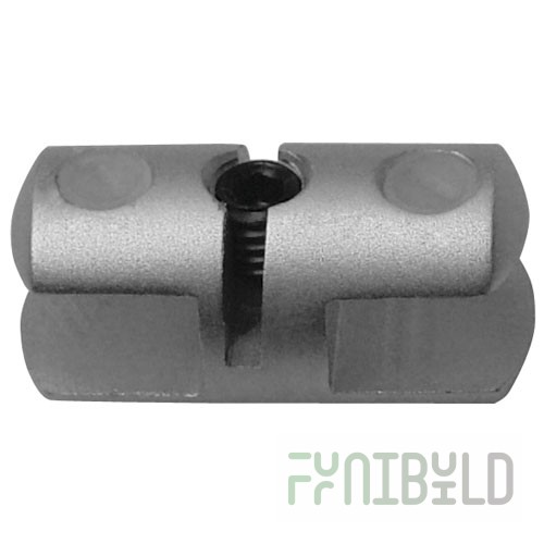 IN1-10_d16 - Double-sided vertical panel grip; channel 7mm - cable d-2mm