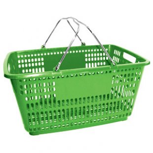 PL-210 \ Plastic basket, 30 l (without plastic on handles)