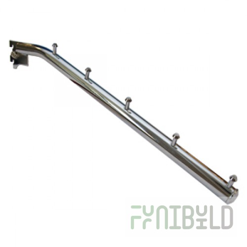 C-419 C1 d=19 - Inclined bracket on the rack