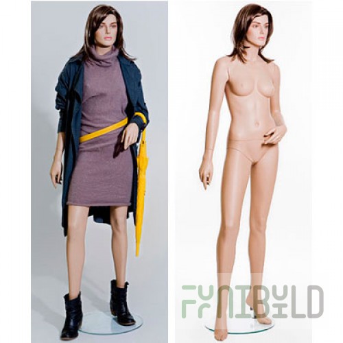 IM0102A3 - Female mannequin (with make-up, wig)
