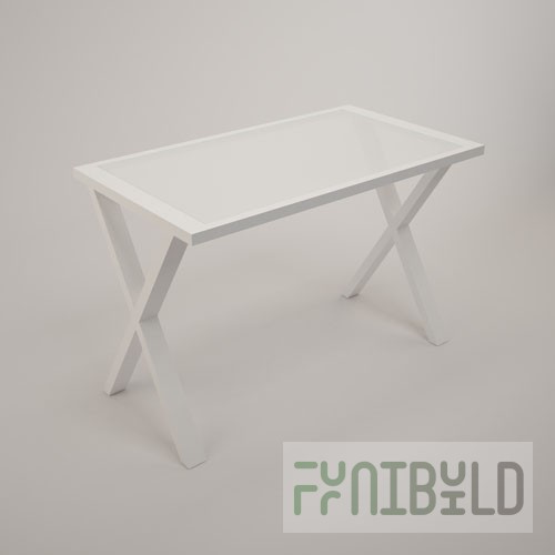 Demonstration table (Frosted glass)