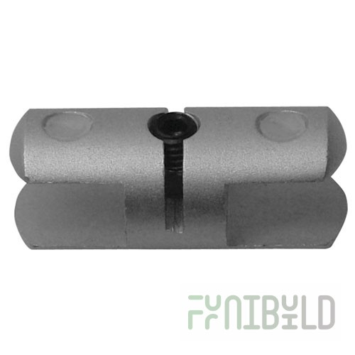 IN1-10_d18 - Double-sided vertical panel grip; channel 10mm - cable d-2mm
