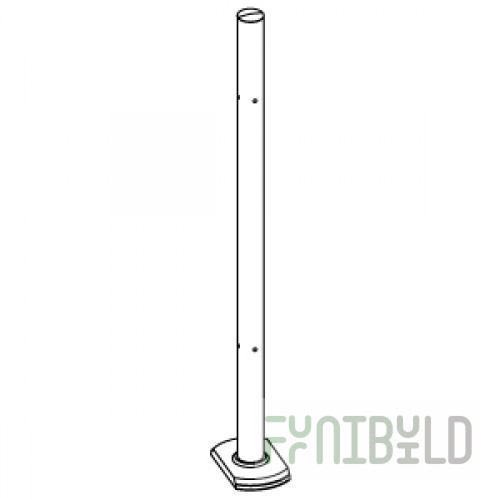 Stationary post