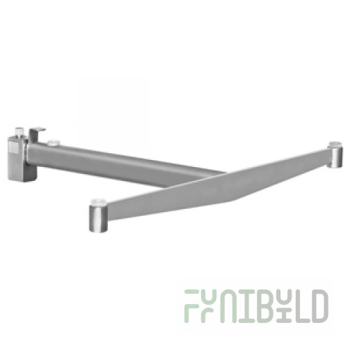 SL01-01 - T-shaped shelf bracket (for glass shelf)