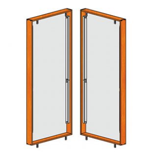 OVG191-A \ Backlight for display cases with plexiglass back wall