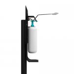 STAN-1 K-2 / Mobile stand for hand disinfection with elbow holder and 1000ml bottle